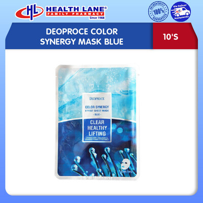 DEOPROCE COLOR SYNERGY MASK BLUE (10'S)